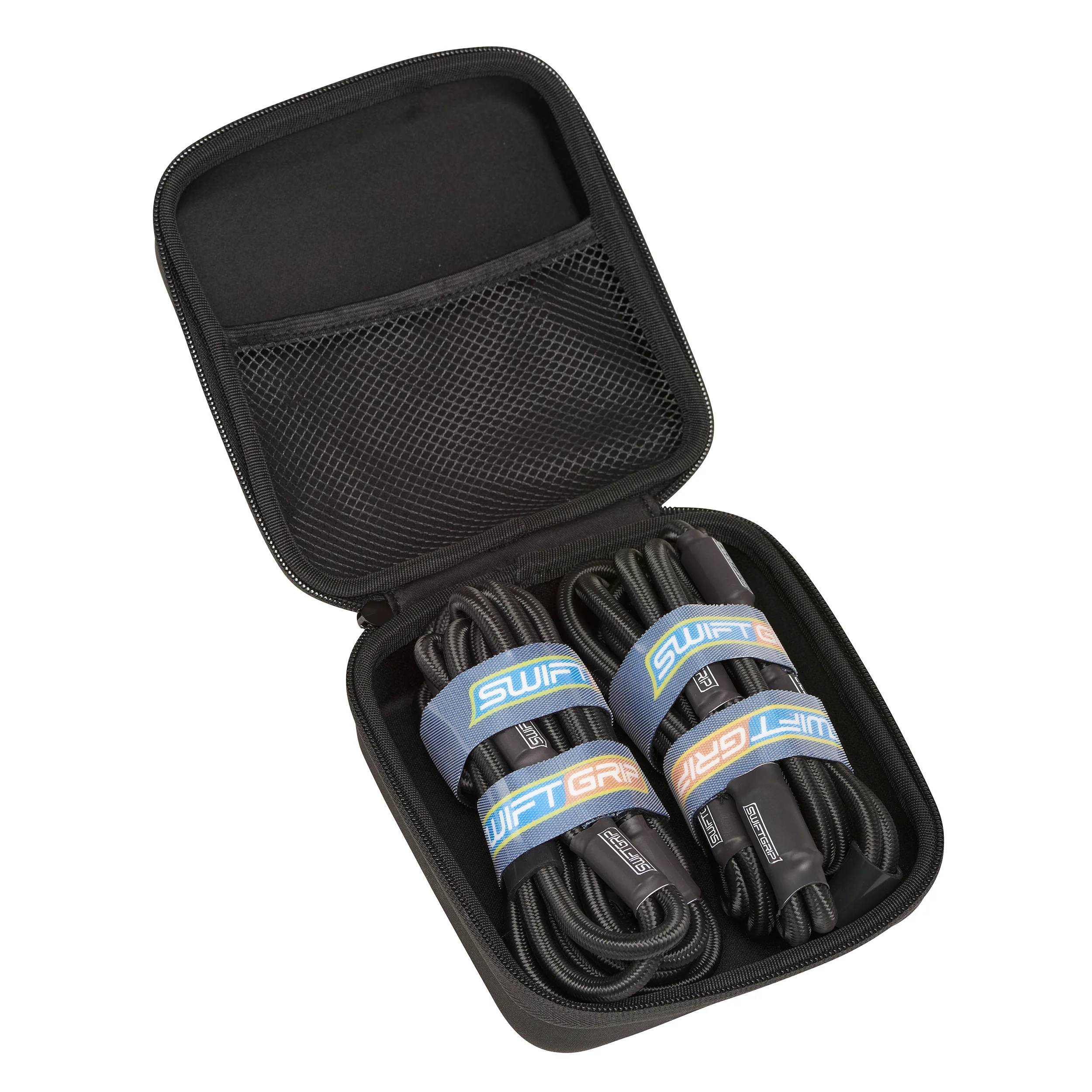 Swift Grip (2) Heavy Duty 5 Foot Adjustable Bungee Dock Lines for Boats, Mooring Lines, Jet ski Dock line, with Integrated Velcro Ties, Perfect for attaching Bumpers to Your PWC or Boat Dock Rope - Image 8